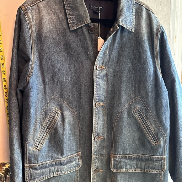Levi's Blue Denim Shirt Jacket - Picture 2 of 2